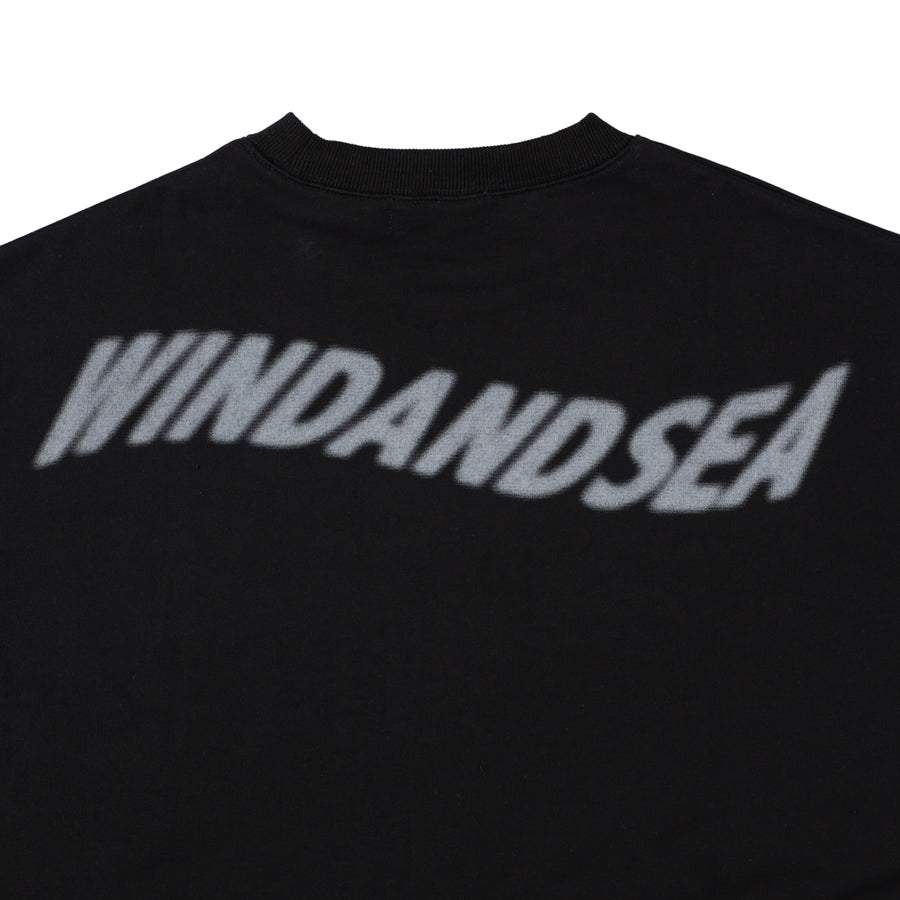 SHAY x WDS CREWNECK SWEATSHIRT / BLACK