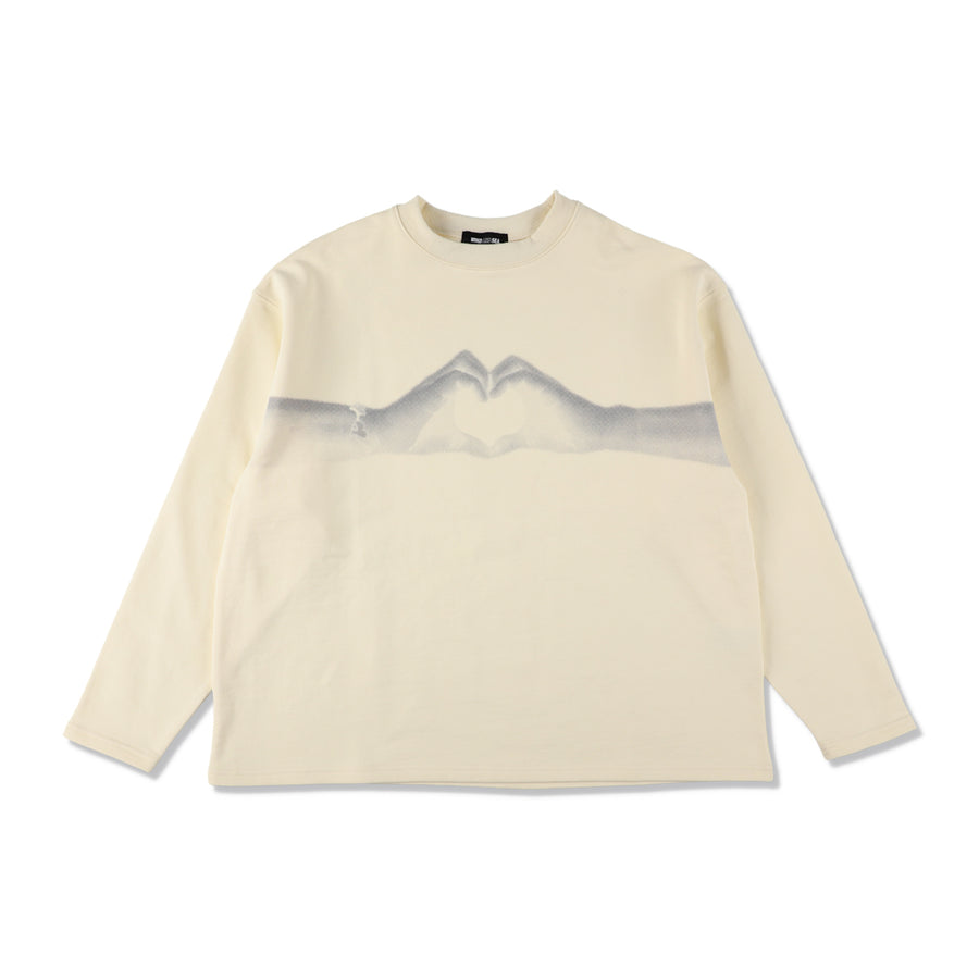 SHAY x WDS CREWNECK SWEATSHIRT / NATURAL