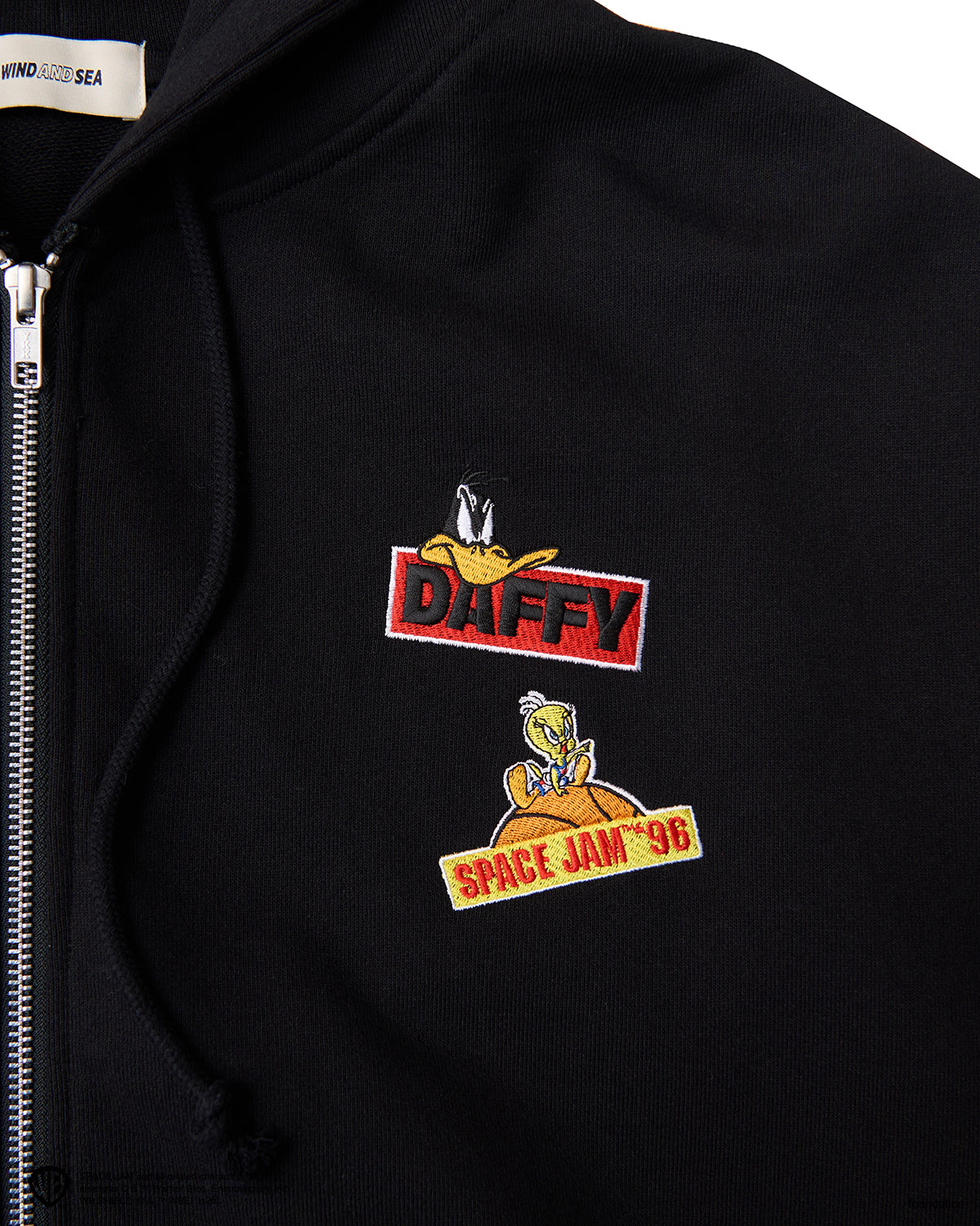 SPACE JAM x WDS ZIP-UP HOODIE – WIND AND SEA