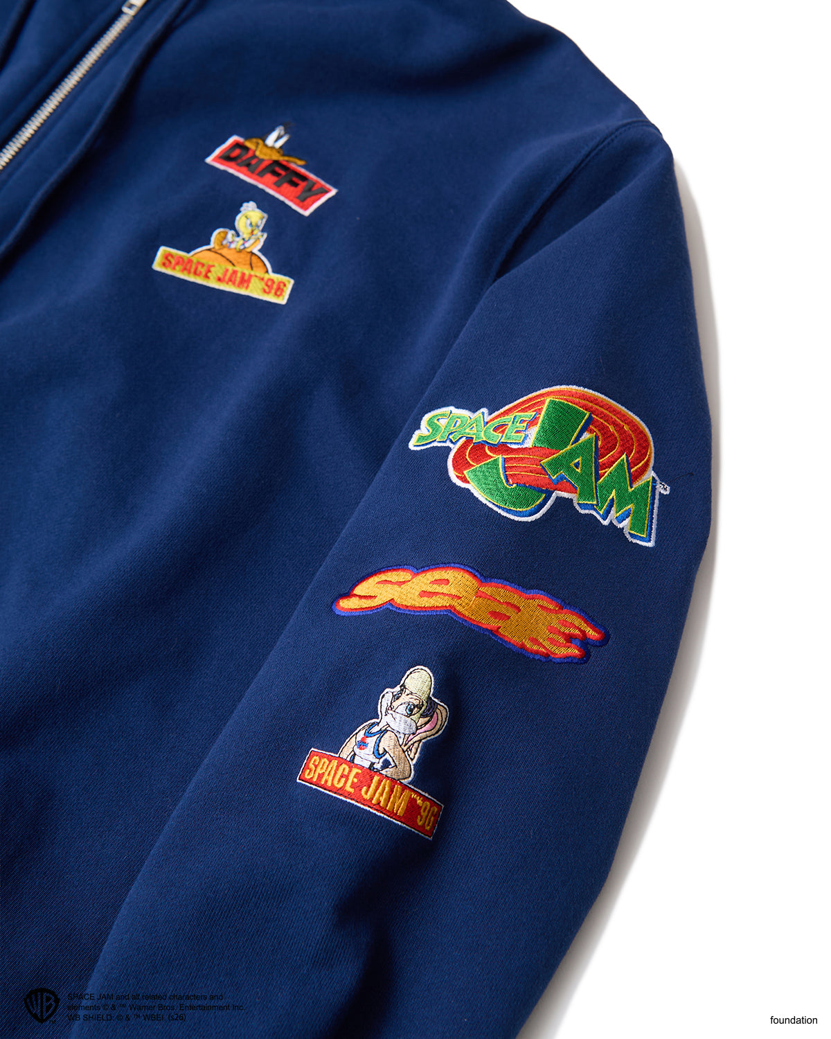 SPACE JAM x WDS ZIP-UP HOODIE