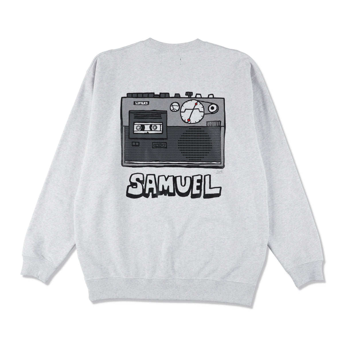 SAMUEL x WDS Crewneck Sweatshirt (Radio Cassete)