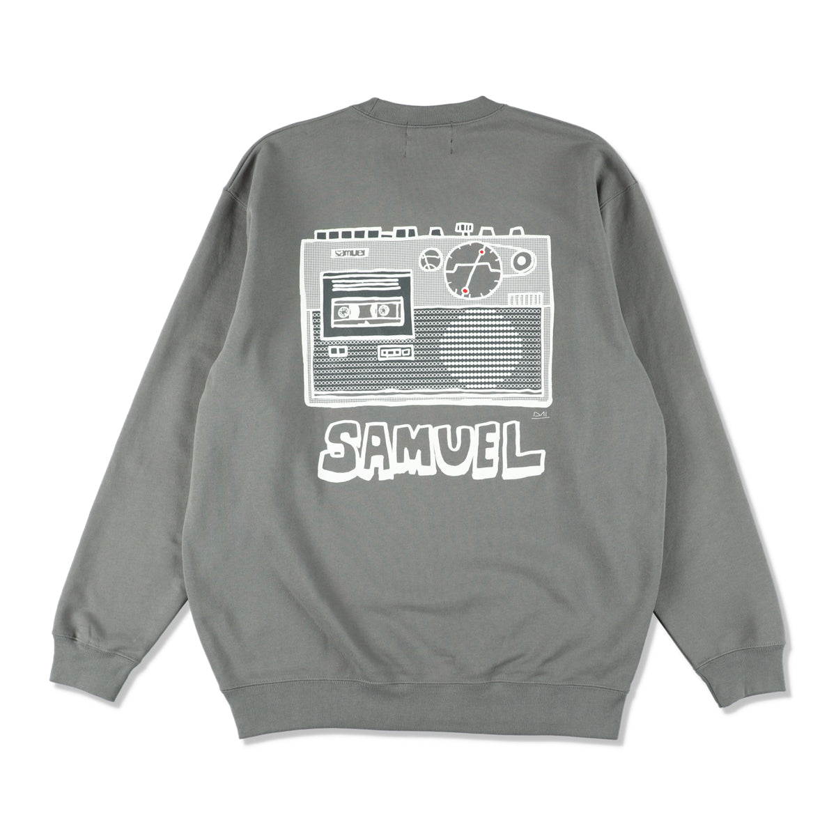 SAMUEL x WDS Crewneck Sweatshirt (Radio Cassete)