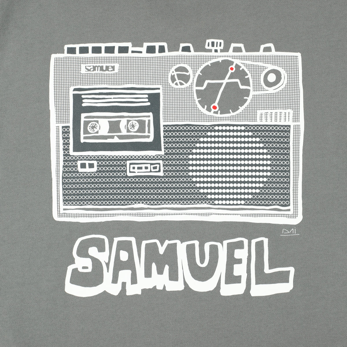 SAMUEL x WDS Crewneck Sweatshirt (Radio Cassete)