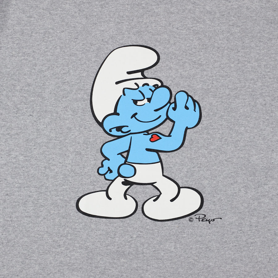 Smurf x WDS  Raglan M/S Tee (smurf) / GRAY_MULTI