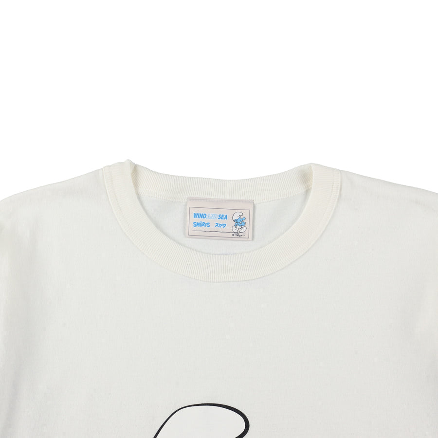 Smurf x WDS  Raglan M/S Tee (smurf) / NAVY_MULTI