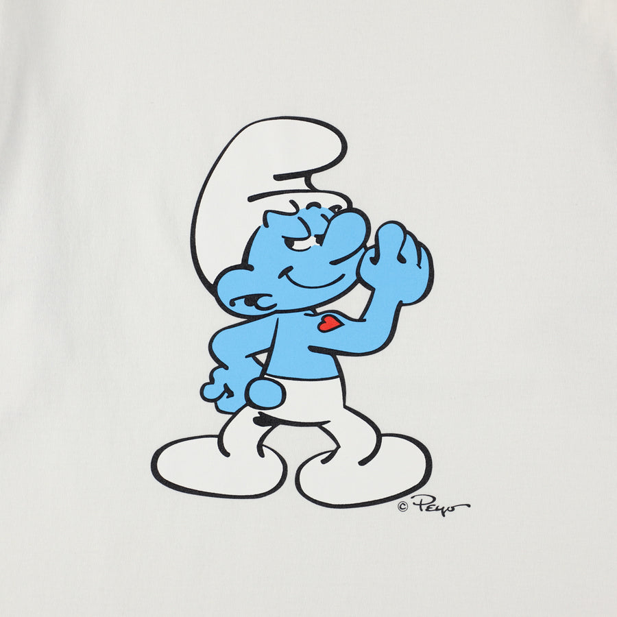 Smurf x WDS  Raglan M/S Tee (smurf) / NAVY_MULTI