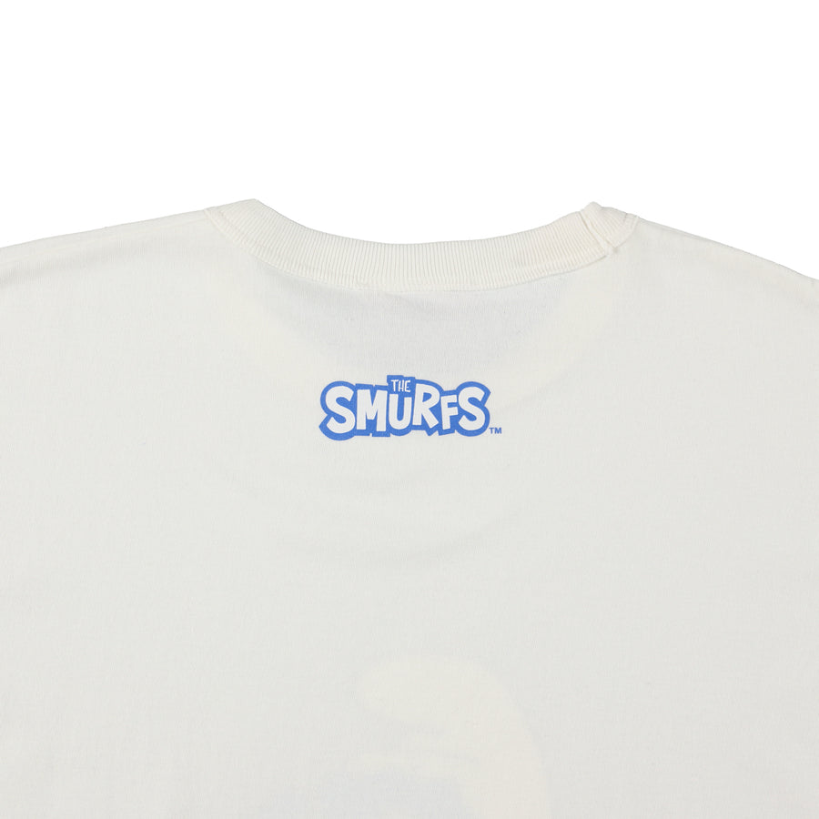 Smurf x WDS  Raglan M/S Tee (smurf) / NAVY_MULTI