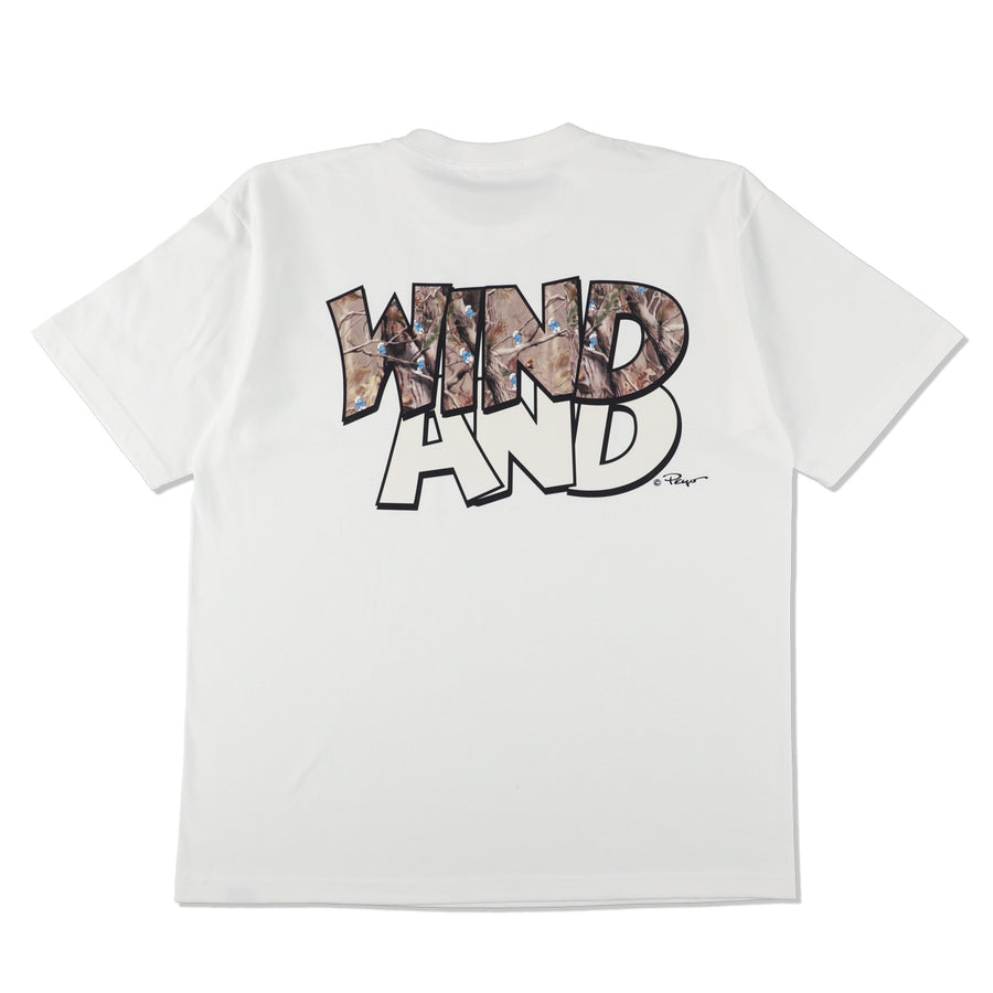 Smurf x WDS  S/S Tee (wind and smurf) / WHITE