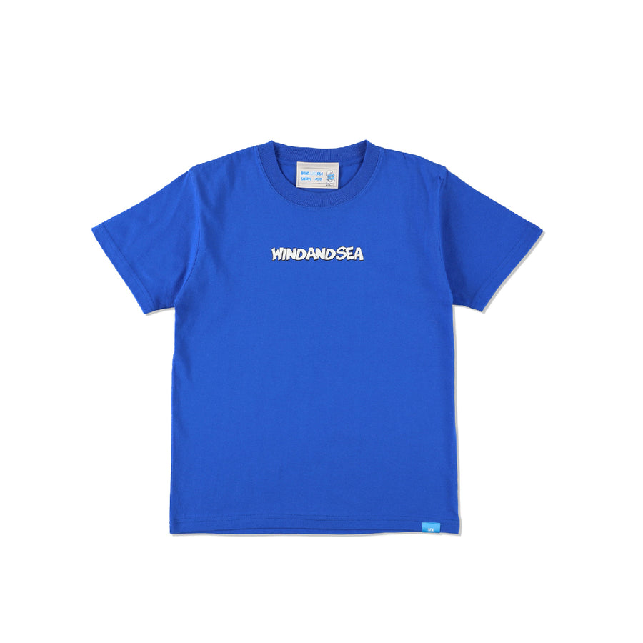 Smurf x WDS  S/S Tee (Big smurf) Child / BLUE