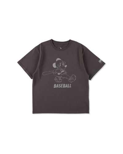 SMOOTHY x WDS BASEBALL Kids S/S tee