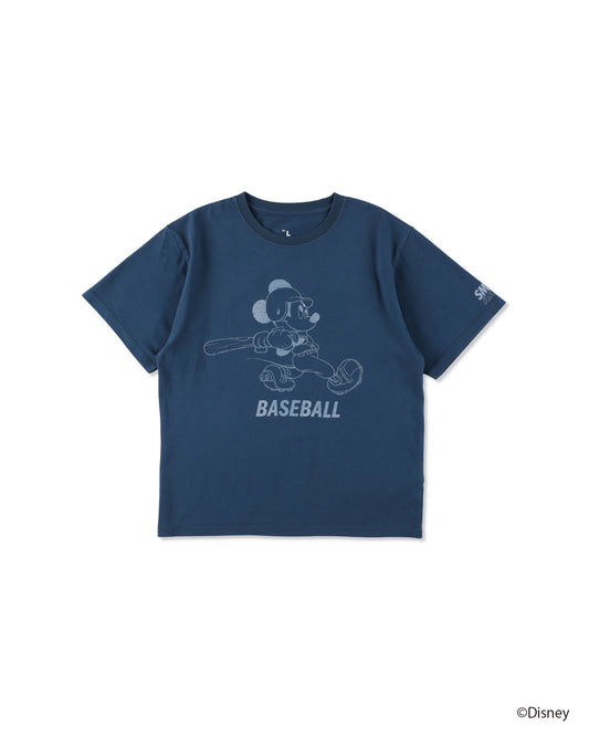 SMOOTHY x WDS BASEBALL Kids S/S tee
