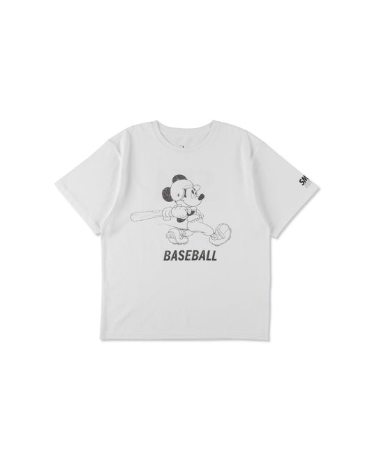 SMOOTHY x WDS BASEBALL Kids S/S tee