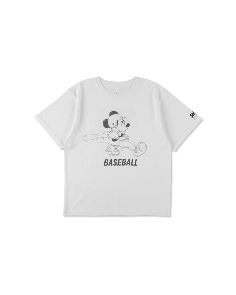 SMOOTHY x WDS BASEBALL Kids S/S tee
