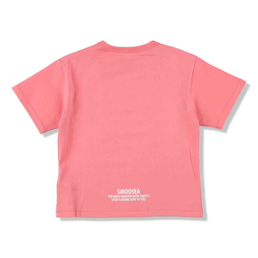 SMOOTHY x WDS SEA TEE / PINK