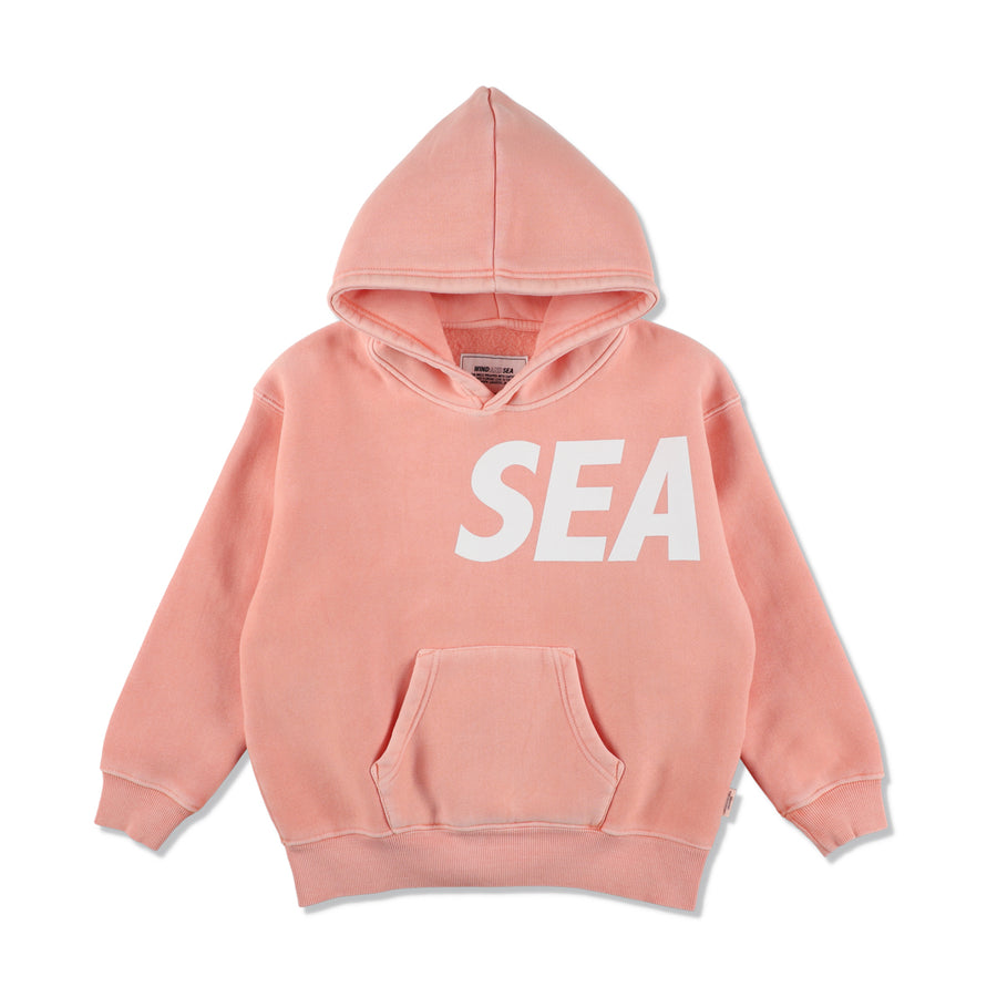 SMOOTHY x WDS SEA PIGMENT HOODIE / PINK