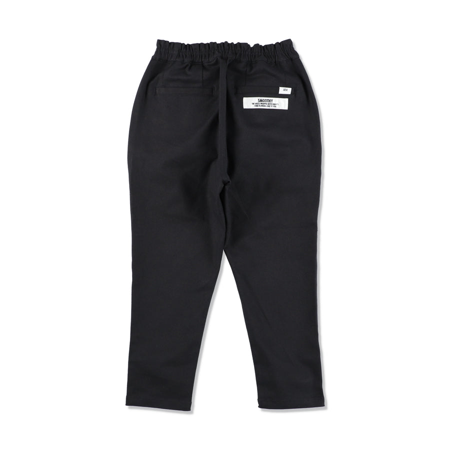 SMOOTHY x WDS SAROUEL STRETCH CHINO / BLACK