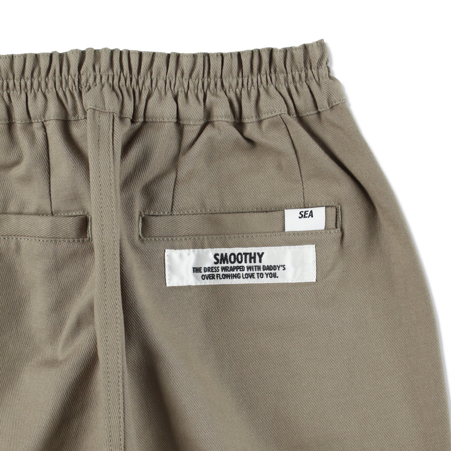 SMOOTHY x WDS SAROUEL STRETCH CHINO / KHAKI