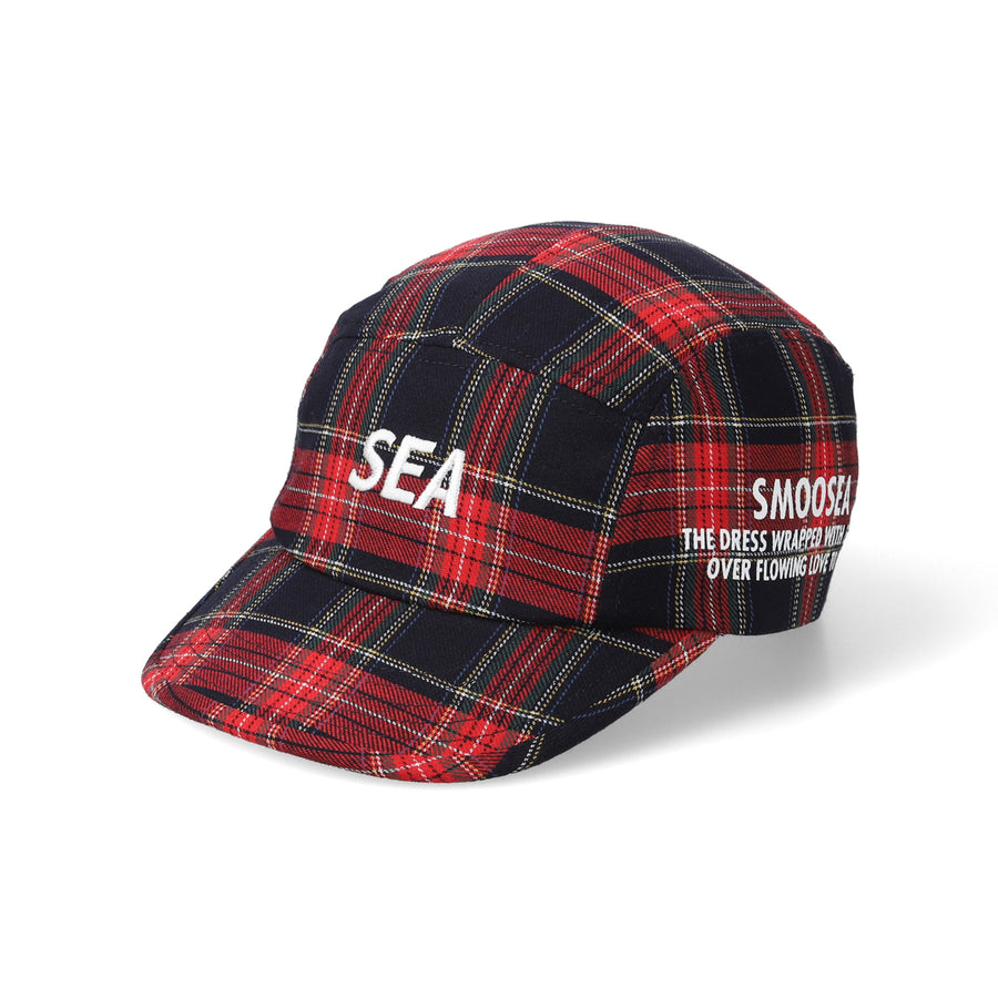 SMOOTHY x WDS CAMPCAP / RED_PLAID