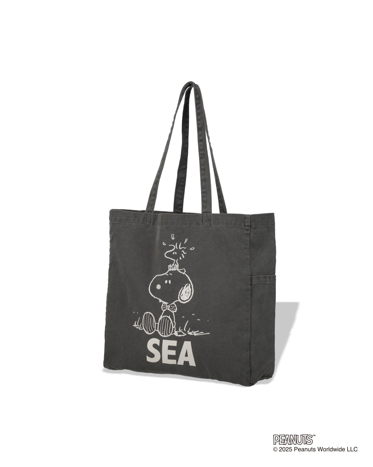 SMOOTHY x WDS Snoopy Pigment Tote Bag