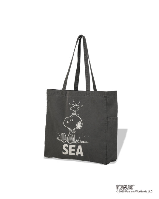 SMOOTHY x WDS Snoopy Pigment Tote Bag