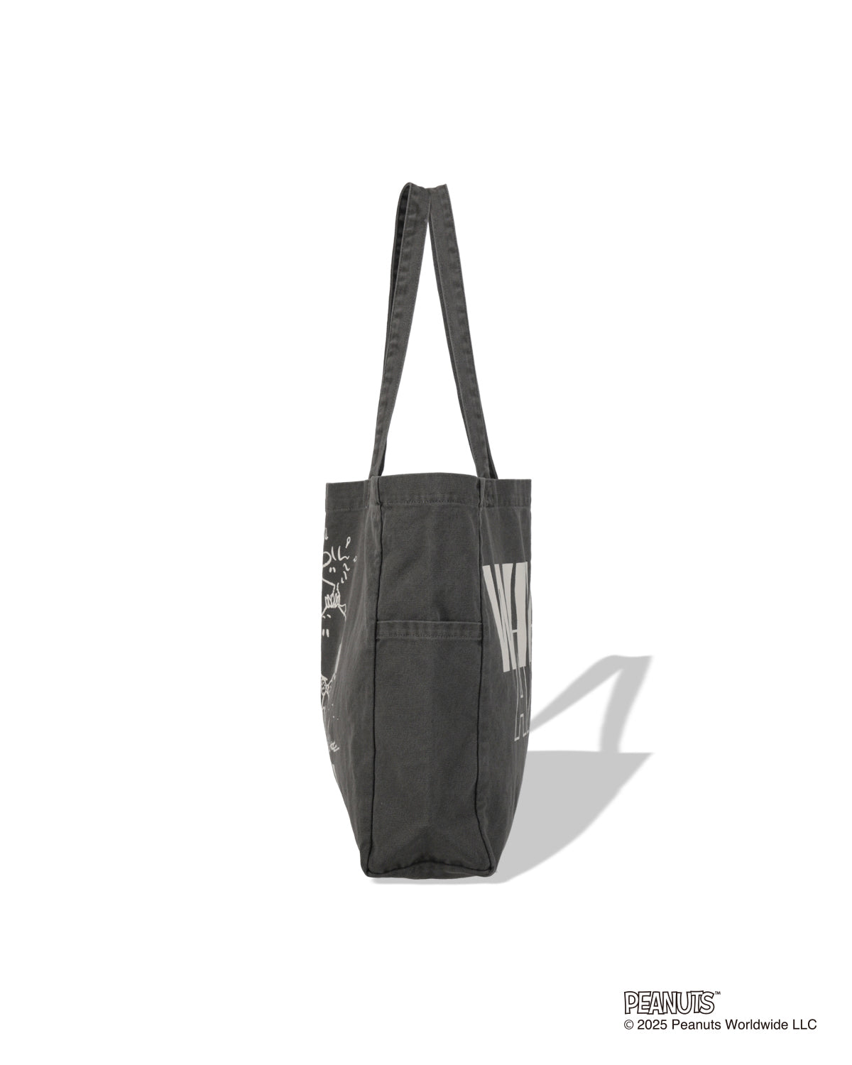SMOOTHY x WDS Snoopy Pigment Tote Bag