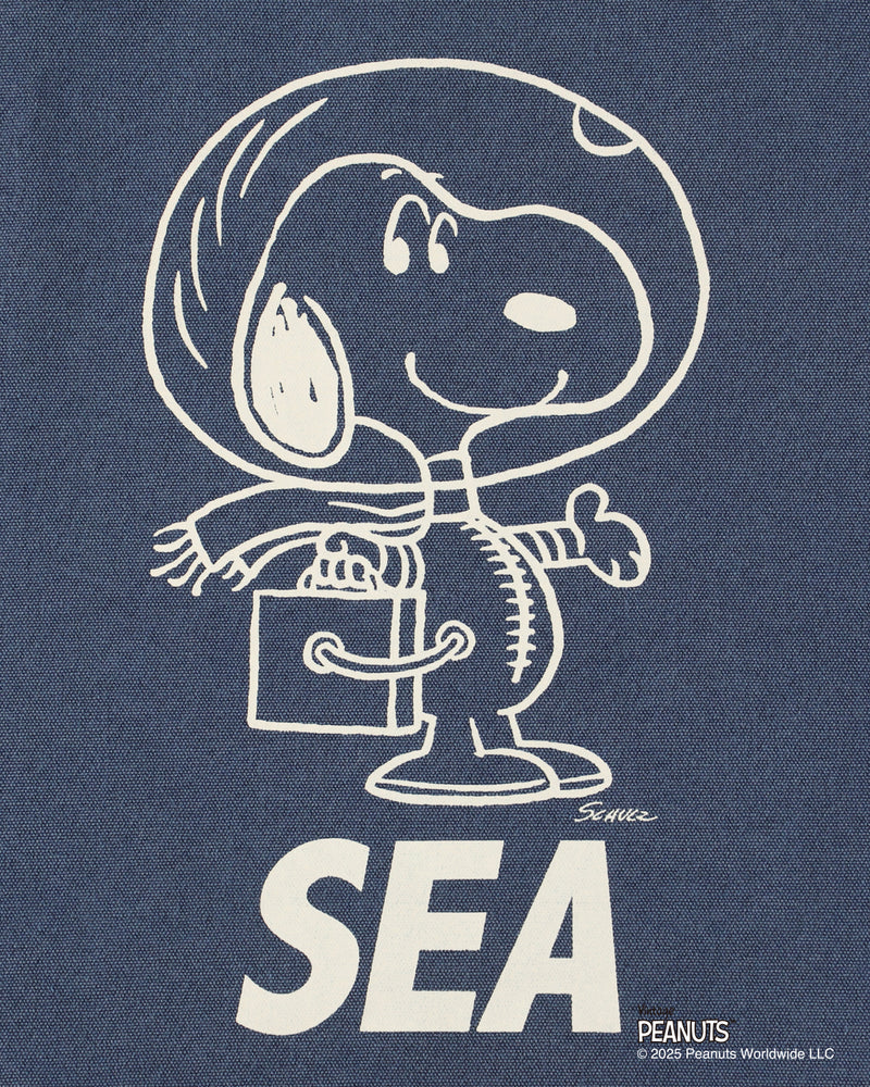 SMOOTHY x WDS Snoopy Pigment Tote Bag