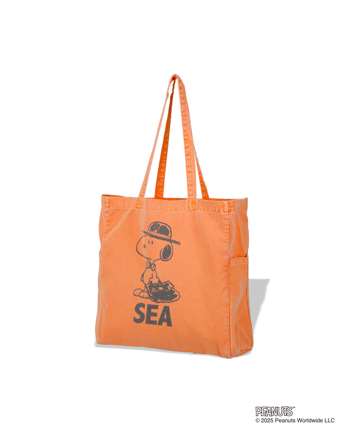 SMOOTHY x WDS Snoopy Pigment Tote Bag