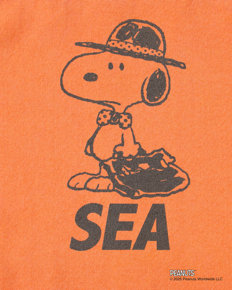 SMOOTHY x WDS Snoopy Pigment Tote Bag