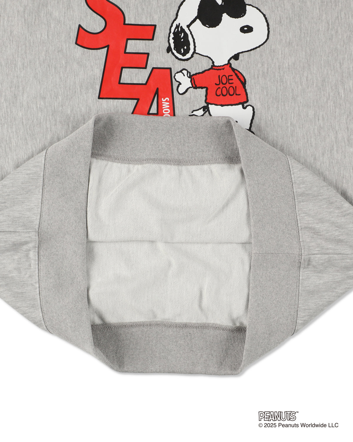 トップス SMOOTHY X WDS CREW NECK SWEAT SHIRT SMOOTHY x WDS Snoopy Crewneck Sweatshirt – WIND AND SEA