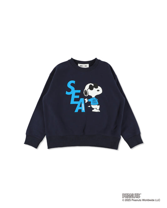 SMOOTHY x WDS Snoopy Kids Crewneck Sweatshirt