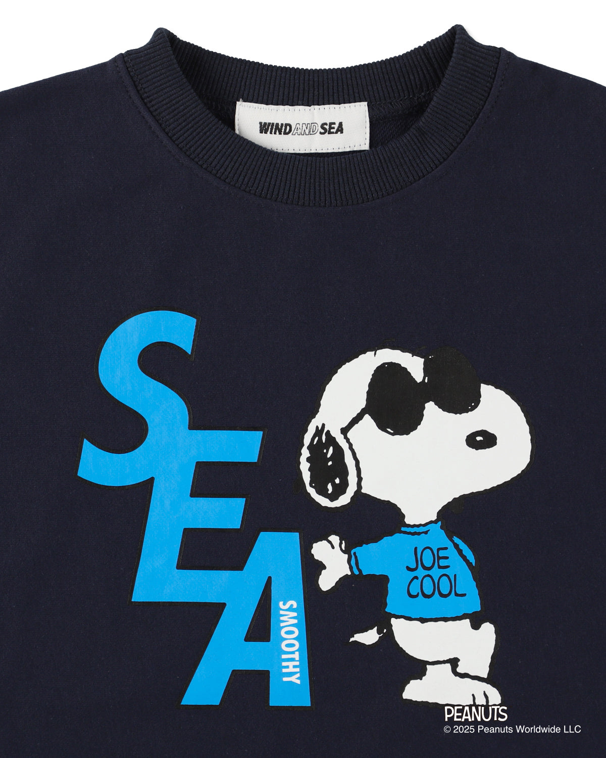 SMOOTHY x WDS Snoopy Kids Crewneck Sweatshirt