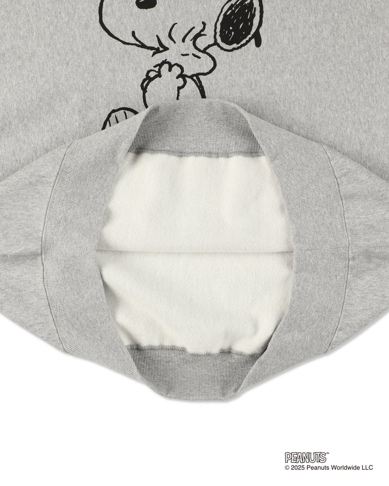 SMOOTHY x WDS  Snoopy Pigment Crewneck Sweatshirt