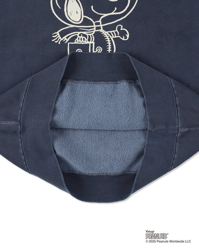 SMOOTHY x WDS  Snoopy Pigment Crewneck Sweatshirt