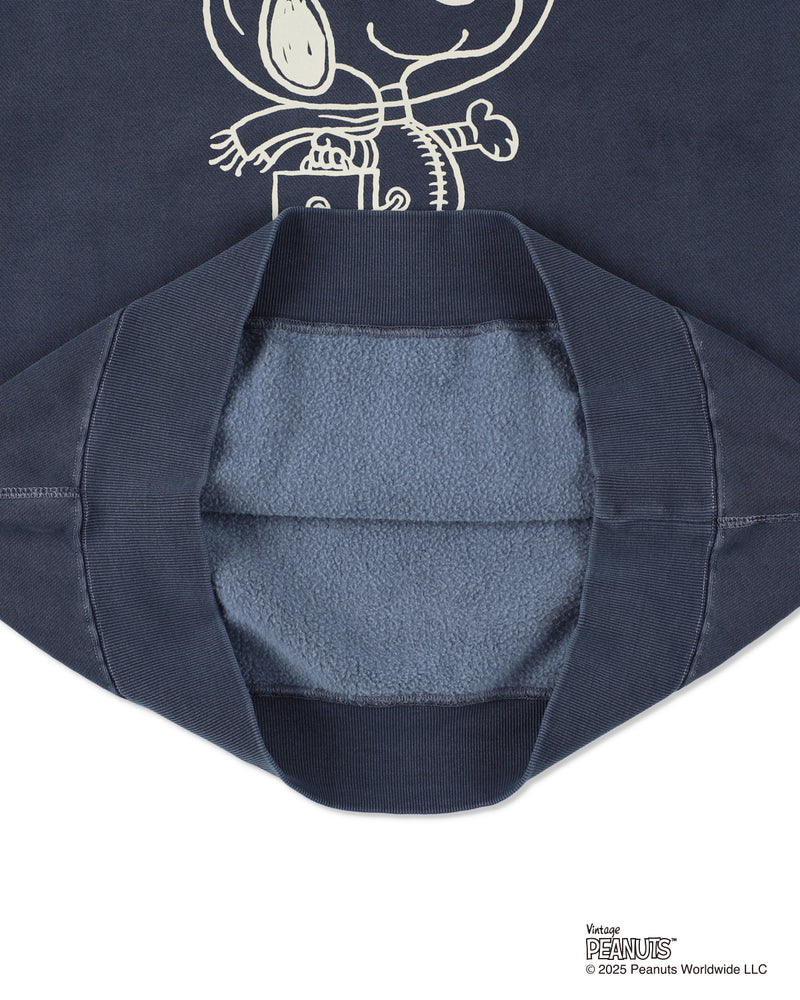 SMOOTHY x WDS  Snoopy Pigment Crewneck Sweatshirt
