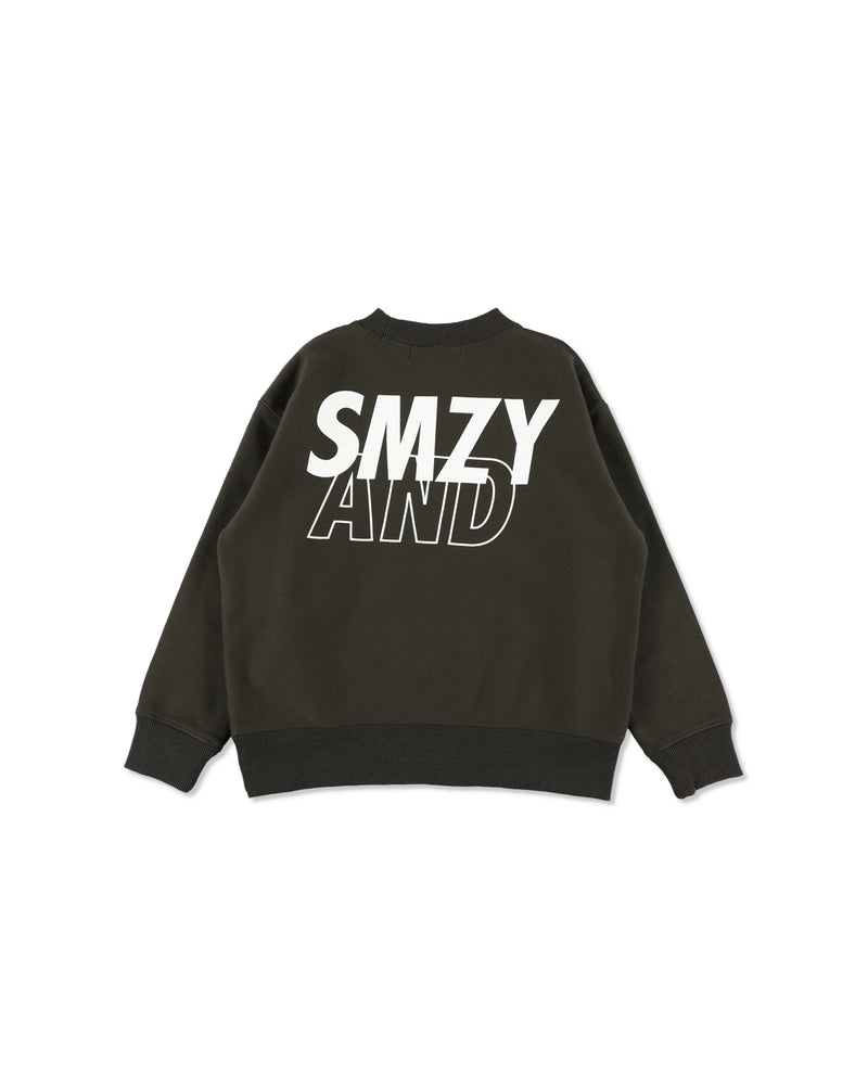 SMOOTHY x WDS Snoopy Washed Kids Crewneck Sweatshirt