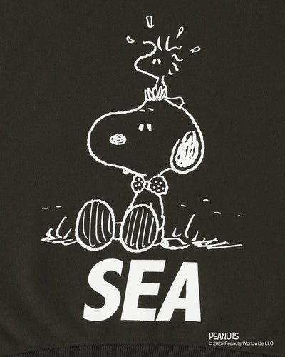 SMOOTHY x WDS Snoopy Washed Kids Crewneck Sweatshirt