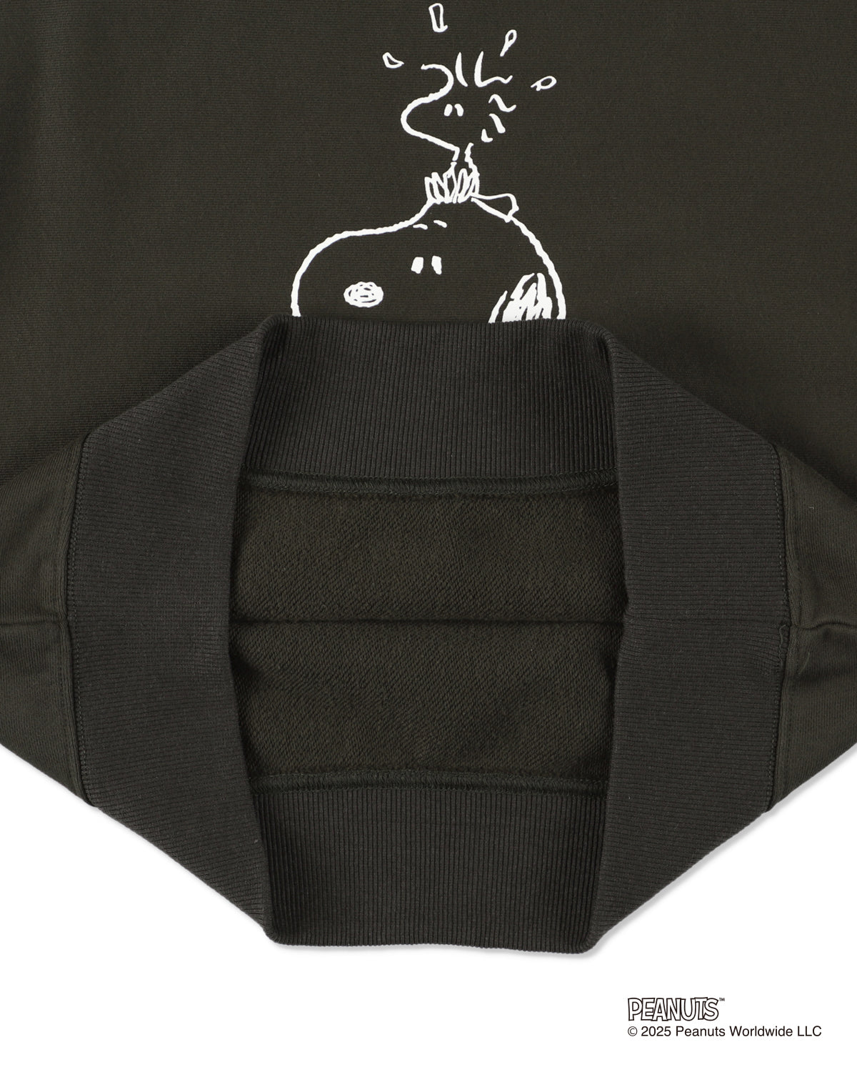 SMOOTHY x WDS Snoopy Washed Kids Crewneck Sweatshirt