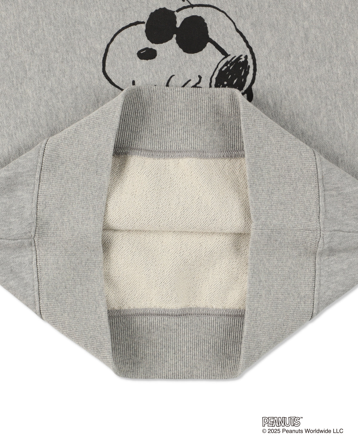 SMOOTHY x WDS Snoopy Washed Kids Crewneck Sweatshirt