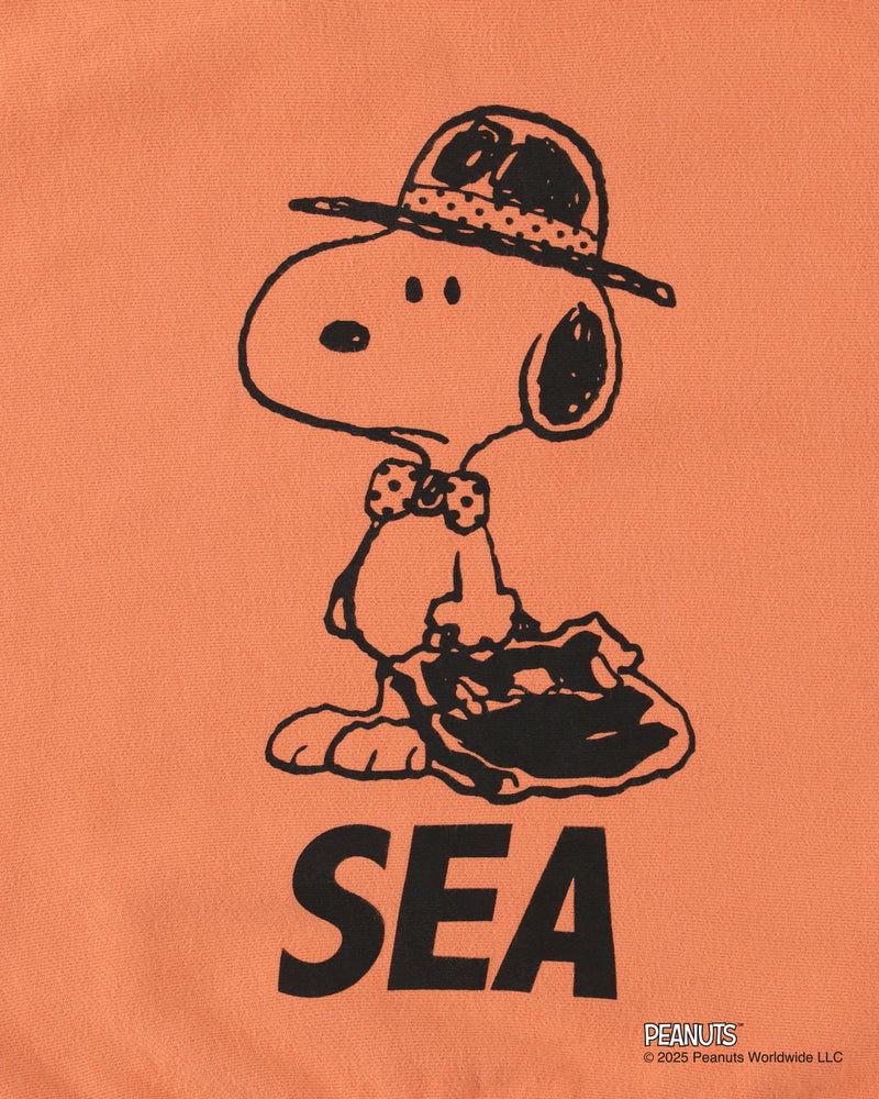 SMOOTHY x WDS Snoopy Washed Kids Crewneck Sweatshirt