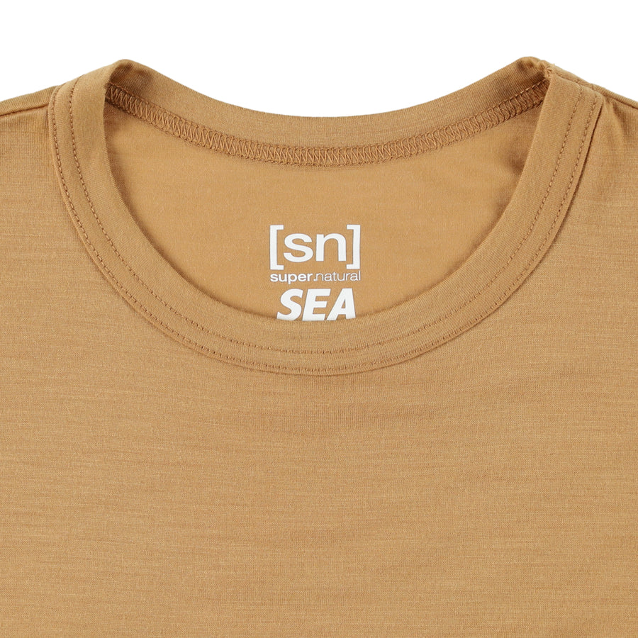 SN x WDS POCKET TEE / KHAKI