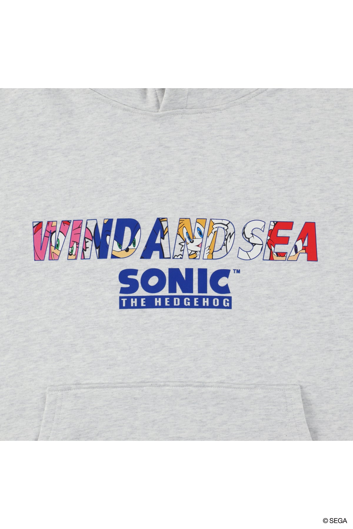 Sonic the Hedgehog x WDS (WIND AND SEA) Hooded Sweatshirt