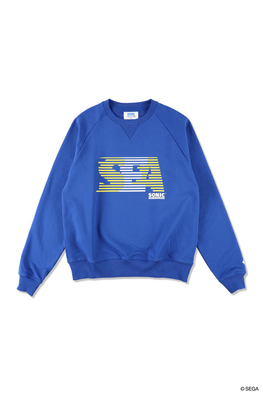 Sonic the Hedgehog x WDS (move) Raglan Sleeve Crewneck Sweatshirt