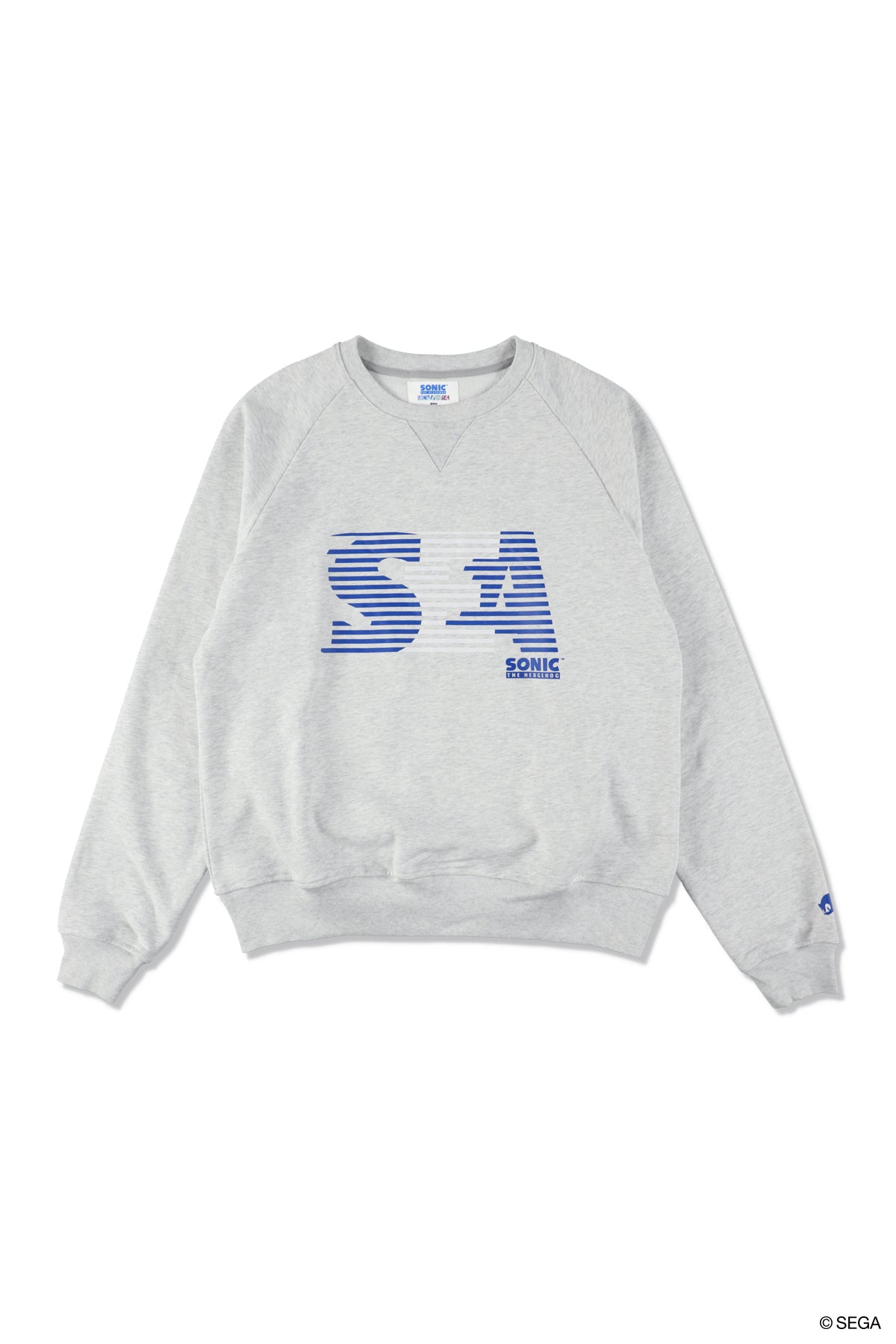 Sonic the Hedgehog x WDS (move) Raglan Sleeve Crewneck Sweatshirt