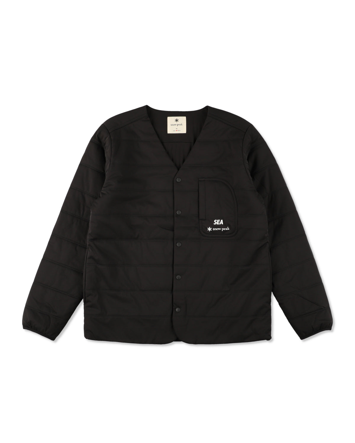 snow peak × WDS Flexible Insulated Cardigan