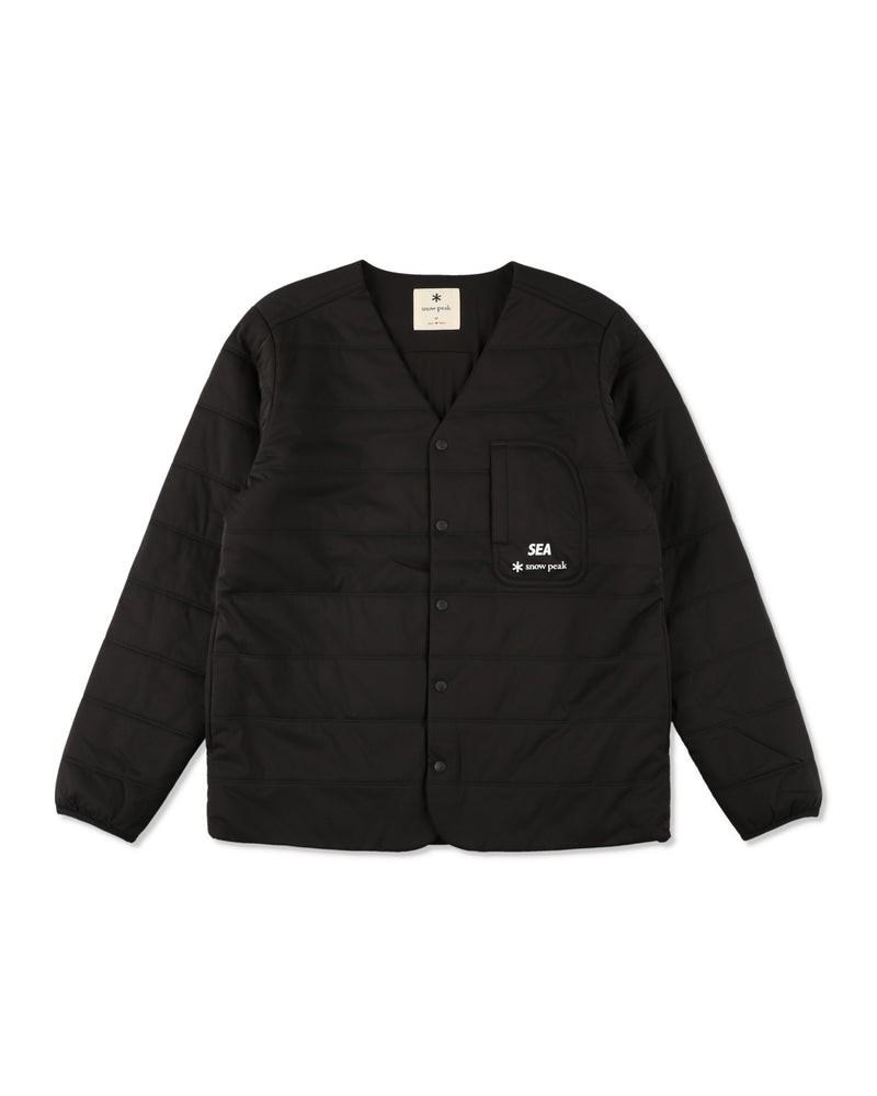 snow peak × WDS Flexible Insulated Cardigan