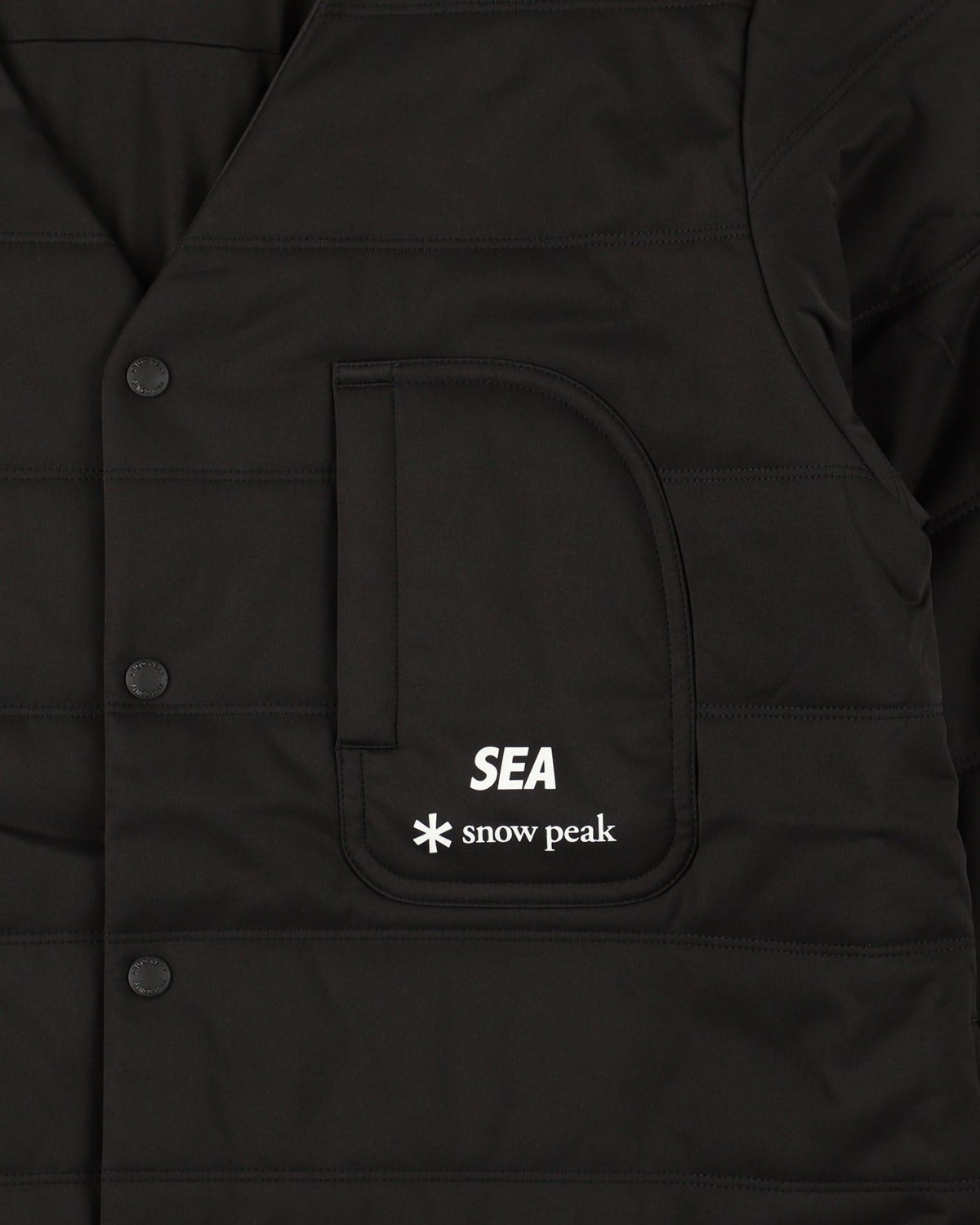 snow peak × WDS Flexible Insulated Cardigan