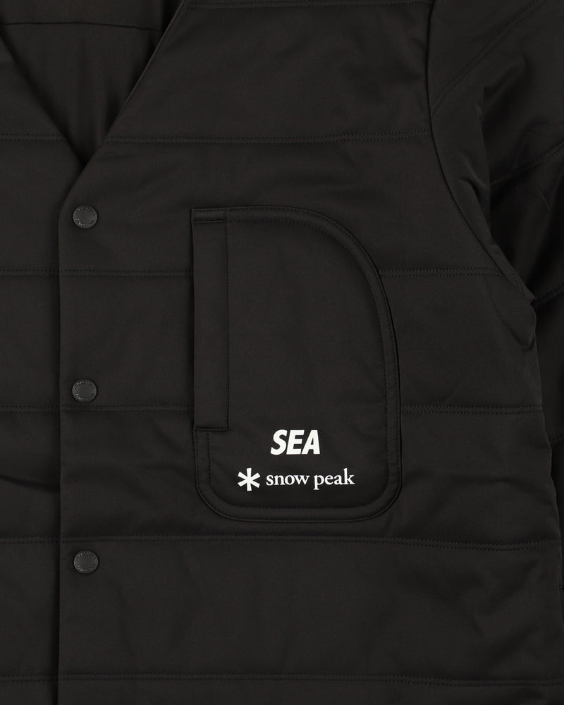 snow peak × WDS Flexible Insulated Cardigan