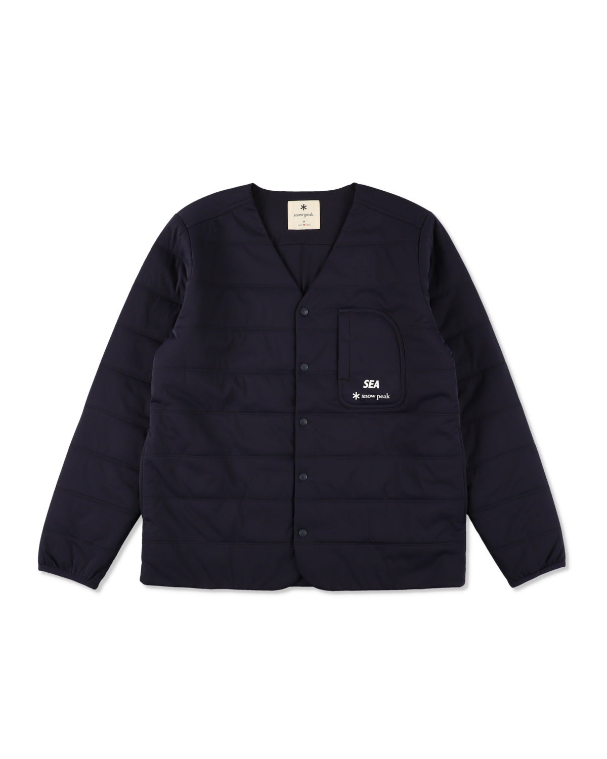 snow peak × WDS Flexible Insulated Cardigan