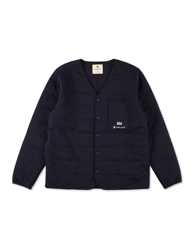 snow peak × WDS Flexible Insulated Cardigan