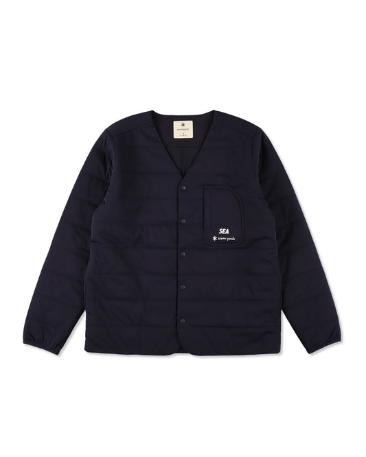snow peak × WDS Flexible Insulated Cardigan